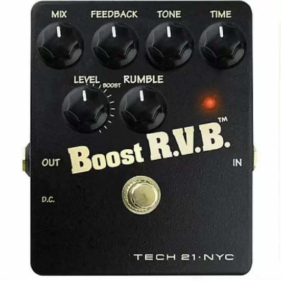 Shop Online Tech 21 RVBT-V2 Boost RVB - Analog Reverb Emulator